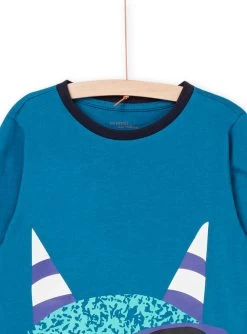 Pyjama Long à Motif Monstre 3 Pièces -Dpam 22WH1261PYG 714 3