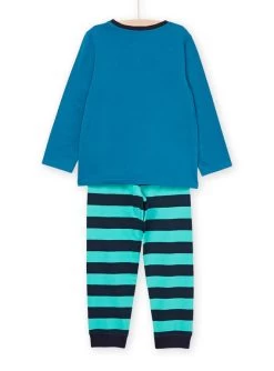 Pyjama Long à Motif Monstre 3 Pièces -Dpam 22WH1261PYG 714 5