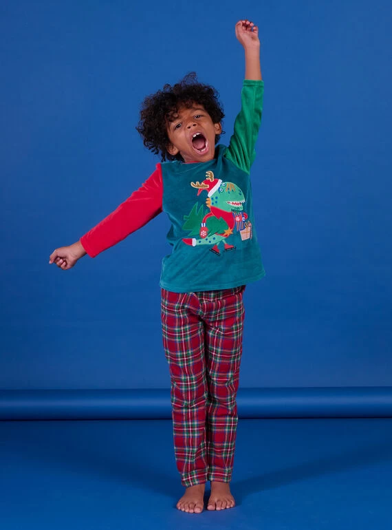 Pyjama De Noël En Velours 4 Pyjama De Noël En Velours – Bild 2