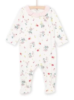 Grenouillière à Imprimé Chat