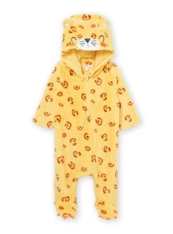 Grenoullière à Manches Longues à Animation Léopard. -Dpam 22WH1431SPY B105 3