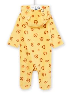 Grenoullière à Manches Longues à Animation Léopard. -Dpam 22WH1431SPY B105 4