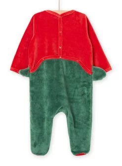 Grenouillère à Motif Dinosaure Et Bonnet -Dpam 22WH1472GRE F504 2 1