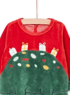 Grenouillère à Motif Dinosaure Et Bonnet -Dpam 22WH1472GRE F504 3