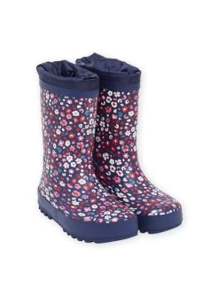 Bottes De Pluie à Imprimé Fleuri