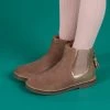 Chelsea Boots En Cuir Pailleté. -Dpam 22XK3572D0D 030 1