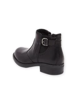 Boots City Avec Bride En Cuir -Dpam 22XK3584D48 090 4
