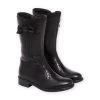 Botte En Cuir Avec Noeuds -Dpam 22XK3593D3W 090 2