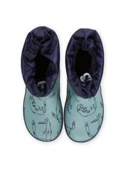 Bottes De Pluie à Imprimé Renard -Dpam 22XK3611D0C C218 1