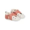 Chaussons Boots En Cuir Souple à Animation Animaux -Dpam 22XK3751D3S 030 2