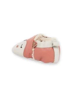 Chaussons Boots En Cuir Souple à Animation Animaux -Dpam 22XK3751D3S 030 4