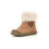 Boots Cuir Lisse Camel Avec Col Fourré BOPY® -Dpam 22XK3792D10 804 2
