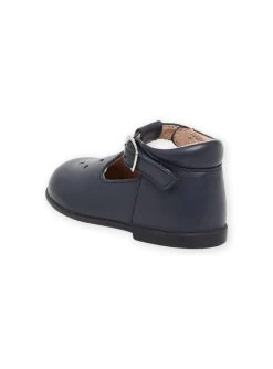 Salomés En Cuir Lisse Bleu Marine -Dpam 22XK37B1D13 070 3
