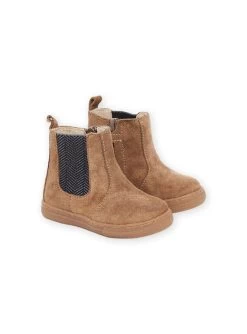 Chelsea Boots En Croûte De Cuir
