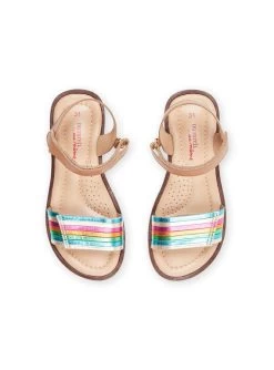 Sandales Camel En Cuir -Dpam 23KK3562D0E 804 12