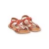 Sandales Corail En Cuir