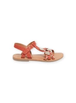 Sandales Corail En Cuir -Dpam 23KK3566D0E 415 13