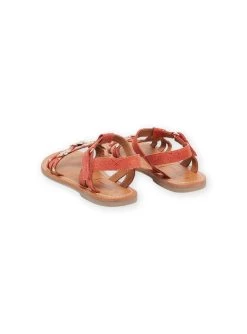 Sandales Corail En Cuir -Dpam 23KK3566D0E 415 14