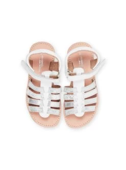Sandales Blanches En Cuir -Dpam 23KK3567D0E 000 14