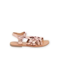 Sandales Rose En Cuir -Dpam 23KK3569D0E 030 13