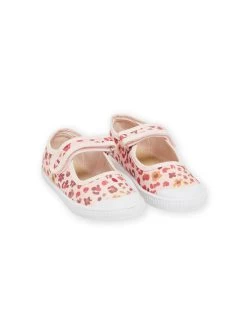 Babies Roses En Toile à Imprimé Léopard