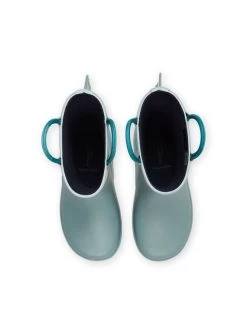 Bottes De Pluie Bleu-vert Avec Patch Dinosaure Bleu-gris -Dpam 23KK3611D0C 600 14