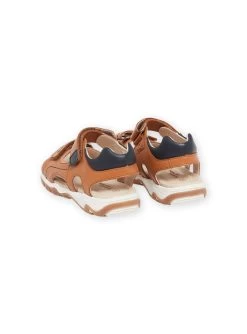 Sandales Camel En Cuir -Dpam 23KK3666D0E 804 14
