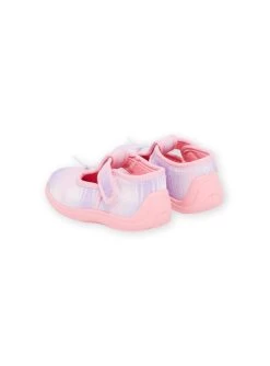 Chaussons Roses Et Violets Forme Salomé -Dpam 23KK3741D0A 030 13