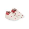 Chaussons En Cuir écrus à Imprimé Fraises -Dpam 23KK3741D3S 001 11