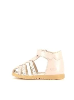 Sandale Cuir Bébé Fille Rose BOPY® -Dpam 23KK3763D0E 030 13