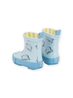 Bottes De Pluie Bleues à Imprimé Chats -Dpam 23KK3812D0C C218 13