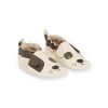 Chaussons En Cuir Beiges à Motif Chien -Dpam 23KK3841D3S 080 11