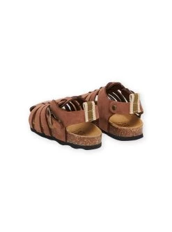 Sandales Marron En Cuir -Dpam 23KK3862SLB 802 14