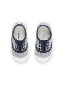 Slip-on En Toile à Imprimé à Rayures -Dpam 23KK3871D16 C201 14