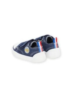 Baskets En Toile Denim Avec Patch Tigre -Dpam 23KK3874D16 P269 13