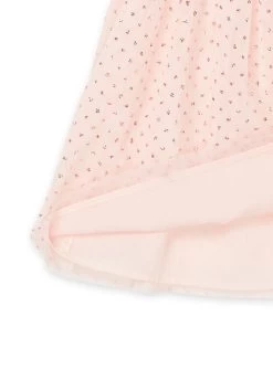 Robe Rose En Sequins Et Tulle -Dpam 23S90142ROB 307 13