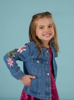 Veste En Jean Denim Clair