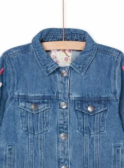 Veste En Jean Denim Clair -Dpam 23S901J1VES P272 12