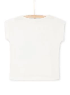T-shirt Blanc à Animation Roller 9 T-shirt Blanc à Animation Roller -Dpam 23S901L1TMC 001 14