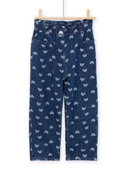 Jean à Imprimé Arc-en-ciel -Dpam 23S901L2PAN 703 11