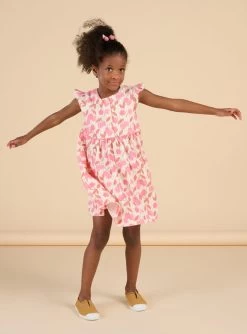 Robe En Twill à Imprimé Cerises