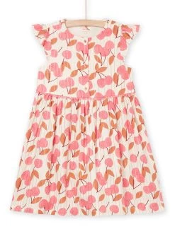 Robe En Twill à Imprimé Cerises -Dpam 23S901M2ROB 003 11