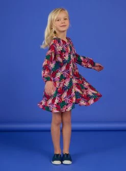 Robe à Imprimé Tropical