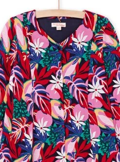 Robe à Imprimé Tropical -Dpam 23S901N2ROB 070 12