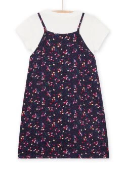 Robe à Imprimé Fleuri Avec T-shirt Intégré -Dpam 23S901N4ROB 070 12