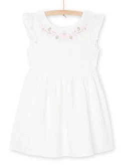 Robe à Broderies Fleurs -Dpam 23S901O1ROB 000 11