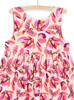 Robe Réversible Rose Et Orange -Dpam 23S901O3ROB D310 12