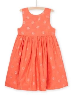 Robe Réversible Rose Et Orange -Dpam 23S901O3ROB D310 14