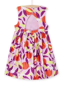 Robe Lavande à Imprimé Fleuri -Dpam 23S901O4ROB 326 13