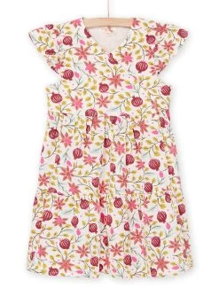 Robe à Imprimé Fleuri